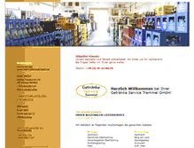 Tablet Screenshot of getraenke-service-tremmel.de